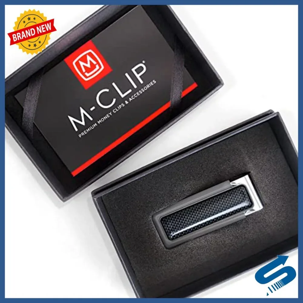 Slim Front Pocket Money Clip Wallet for Men, Holds Cash Cards